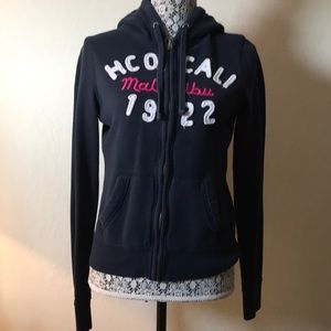Zip up hoodie hollister